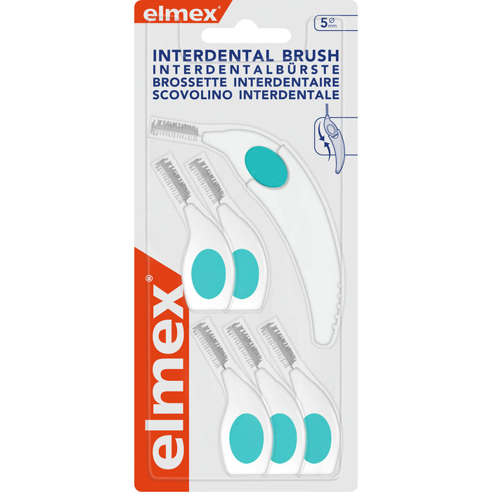 elmex INTERDENTALBÜRSTE Größe 5mm 6 Stück, 1 P ZBU