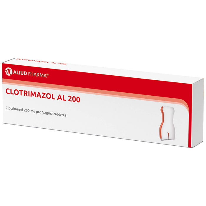 Clotrimazol AL 200 Vaginaltabletten, 3 pcs. Tablets