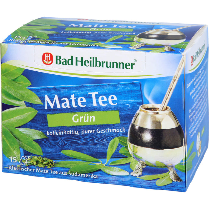 Bad Heilbrunner Mate Tee grün, 15 pcs. Filter bag