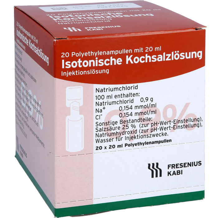 FRESENIUS KABI Isotonische Kochsalzlösung 0,9 % Injektionslösung, 400 ml Solution