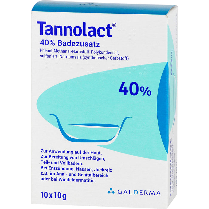 Tannolact Badezusatz Beutel, 10 pcs. Sachets