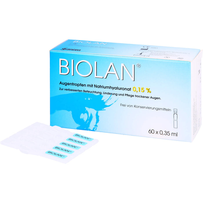 Biolan Augentropfen, 60X0.35 ml EDP