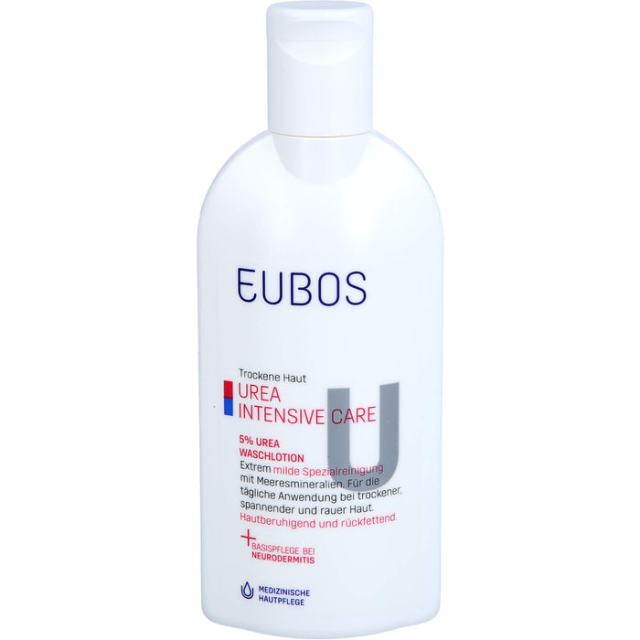 EUBOS Trockene Haut UREA 5% Waschlotion, 200 ml Lotion