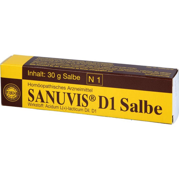 Sanuvis D 1 Salbe, 30 g Ointment