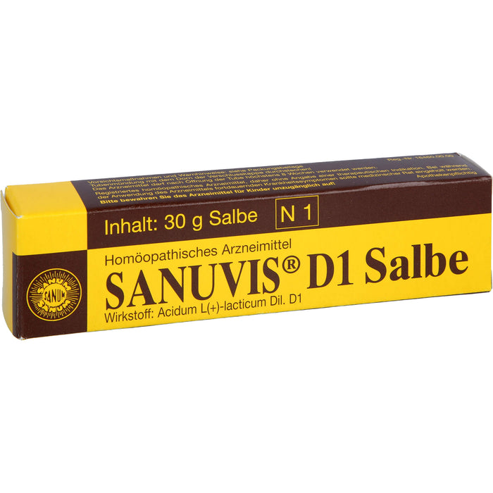 Sanuvis D 1 Salbe, 30 g Ointment