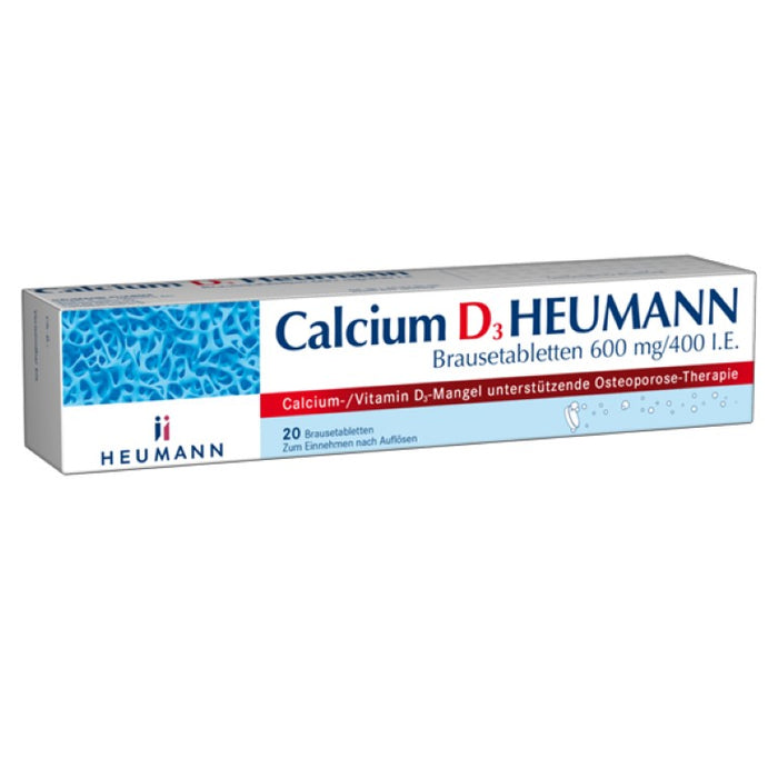 Heumann Calcium D3 Brausetabletten, 20 pc Tablettes