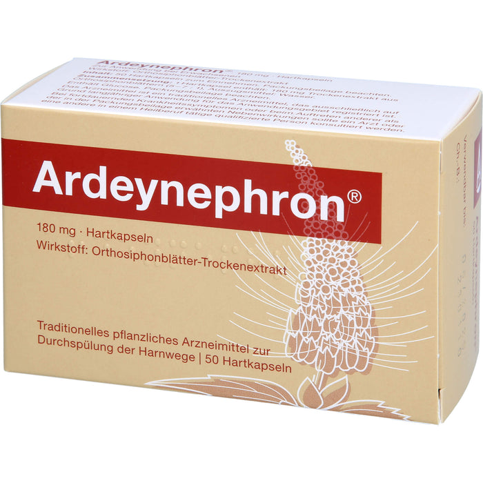 Ardeynephron 180 mg Hartkapseln zur Durchspülung der Harnwege, 50 pcs. Capsules