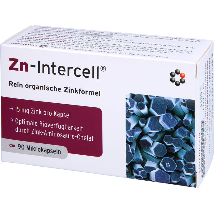 Zn-Intercell Mikrokapseln, 90 pcs. Capsules