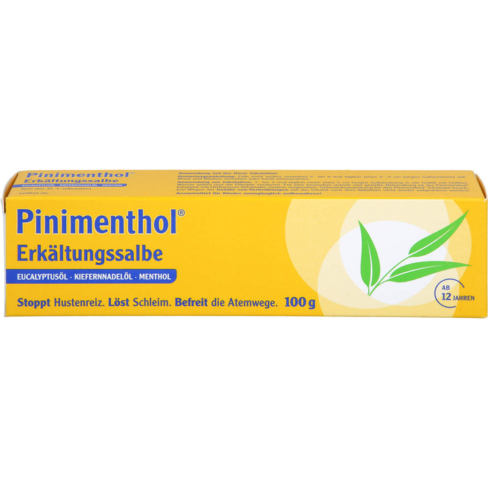 Pinimenthol Erkältungssalbe, 100 g Crème