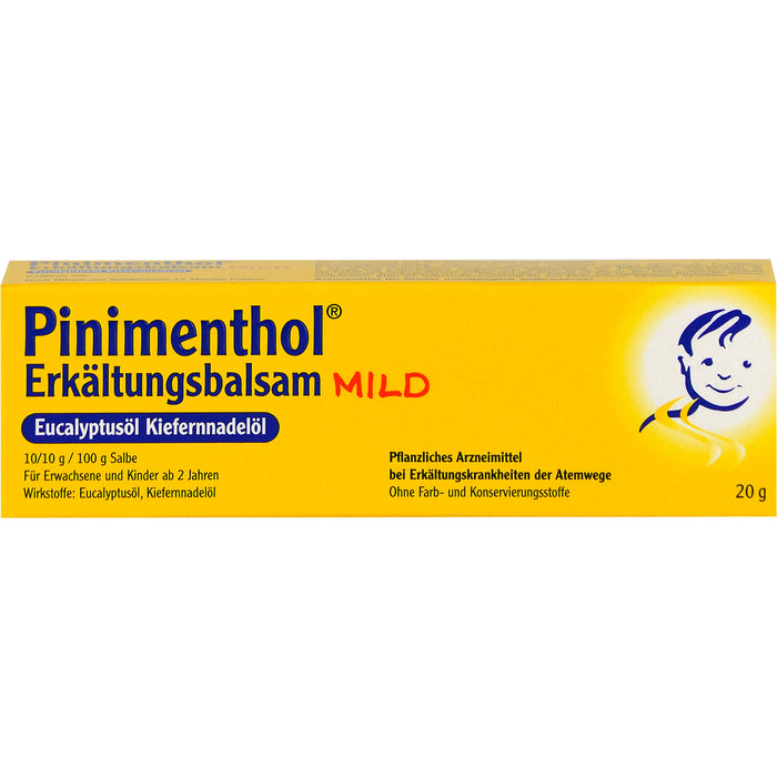 Pinimenthol mild Erkältungsbalsam, 20 g Onguent