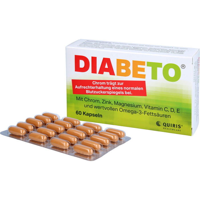 DIABETO Kapseln, 60 pc Capsules