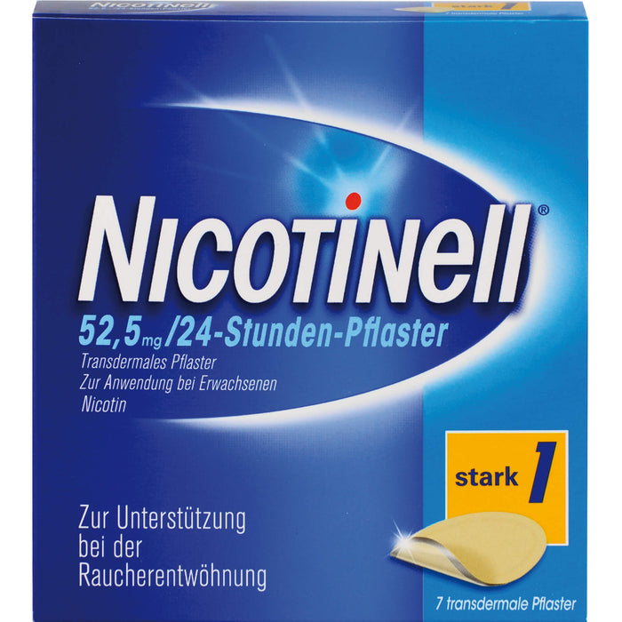 Nicotinell 21 mg 24-Stunden-Pflaster zur Raucherentwöhnung, 7 pcs. Patch