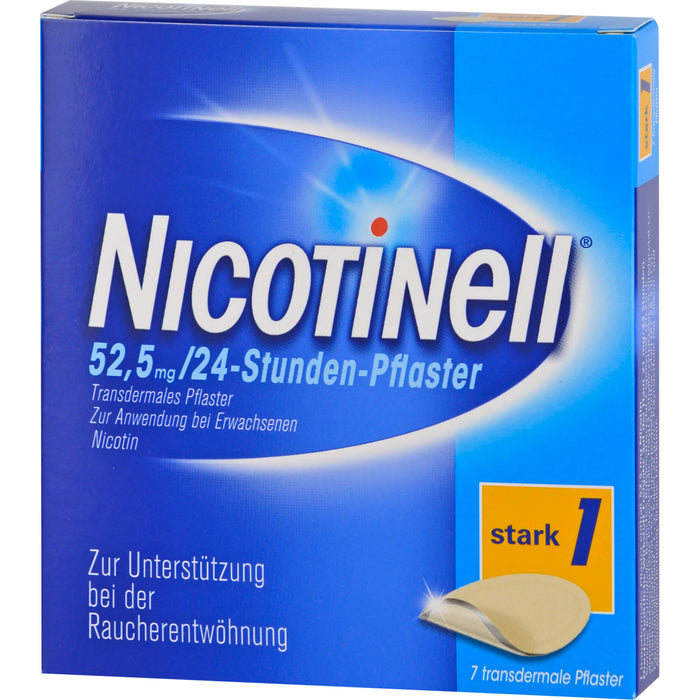 Nicotinell 21 mg 24-Stunden-Pflaster zur Raucherentwöhnung, 7 pcs. Patch