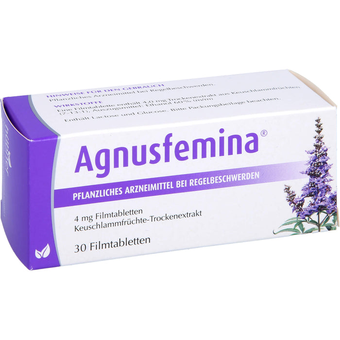 Agnusfemina 4 mg Filmtabletten, 30 St FTA