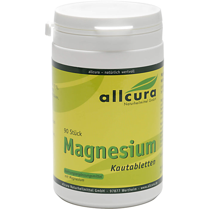 allcura Magnesium 115 mg Kautabletten, 90 pcs. Tablets