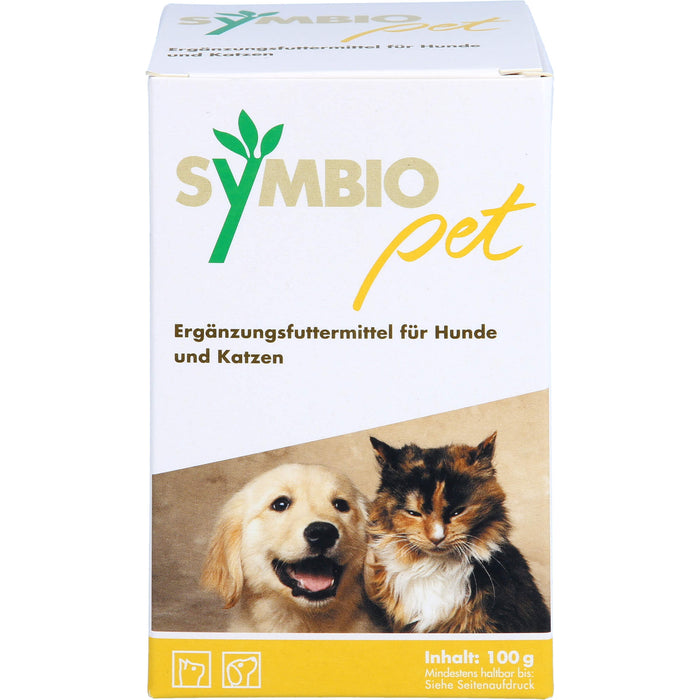 SymbioPet Pulver für Hunde und Katzen, 100 g Powder