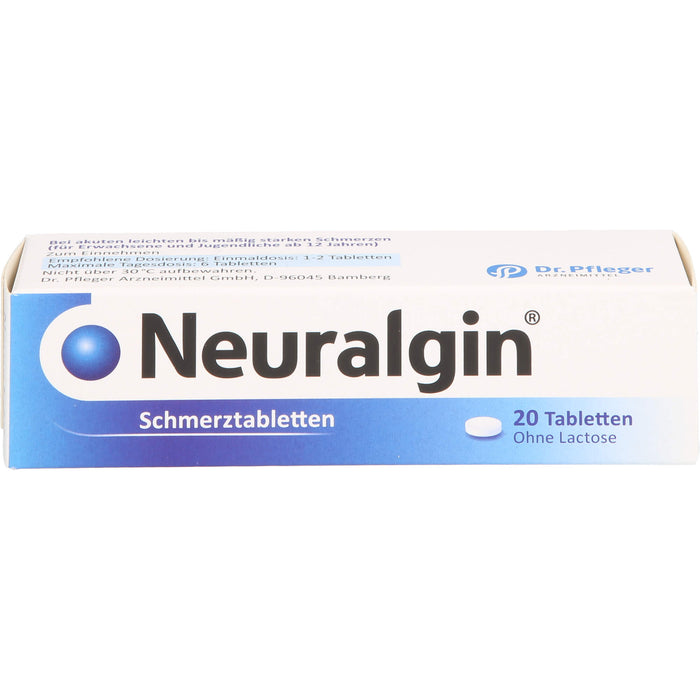 Neuralgin Schmerztabletten, 20 pcs. Tablets