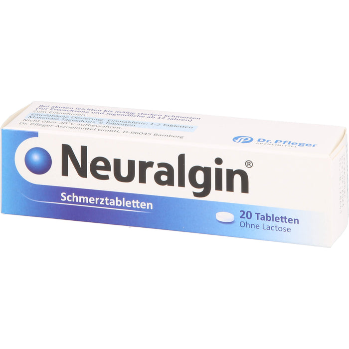 Neuralgin Schmerztabletten, 20 pcs. Tablets