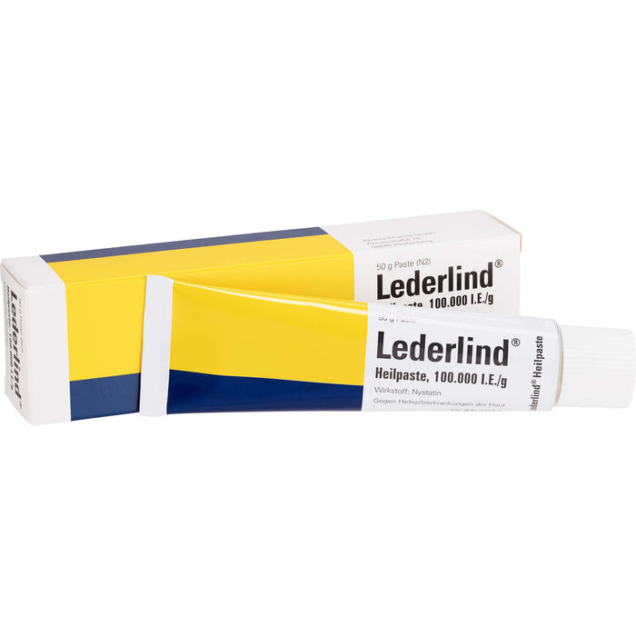 Lederlind Heilpaste 100.000 I.E./g bei Hefepilzerkrankungen der Haut, 50 g Creme