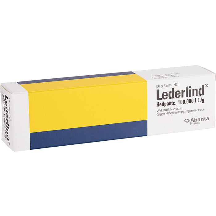 Lederlind Heilpaste 100.000 I.E./g bei Hefepilzerkrankungen der Haut, 50 g Cream