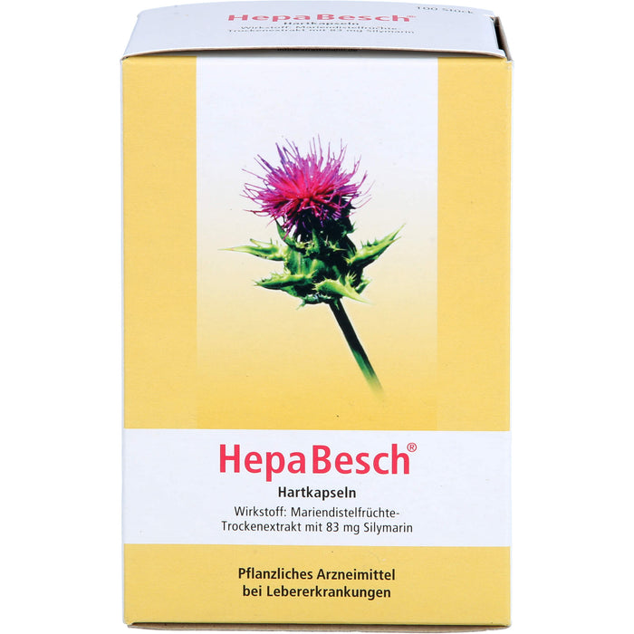 HepaBesch Hartkapseln bei Lebererkrankungen, 100 pc Capsules