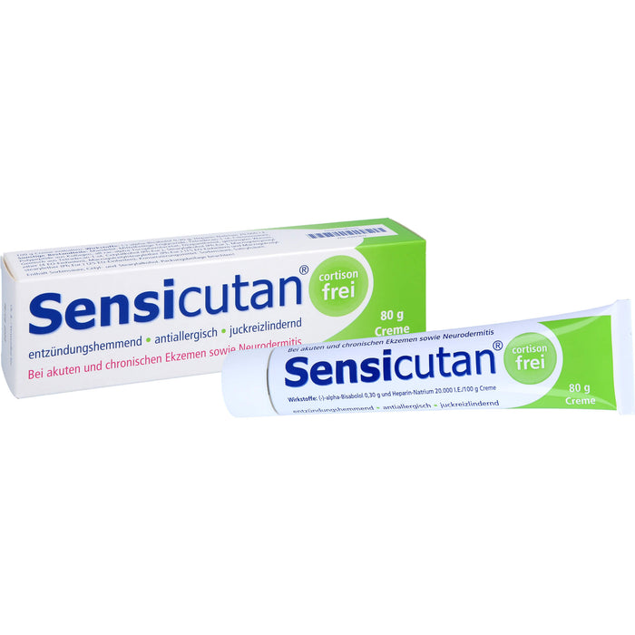 Sensicutan Creme bei Neurodermitis, 80 g Cream