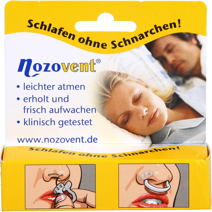 Nozovent Größe Medium Nasenklammer, 2 pcs. Device