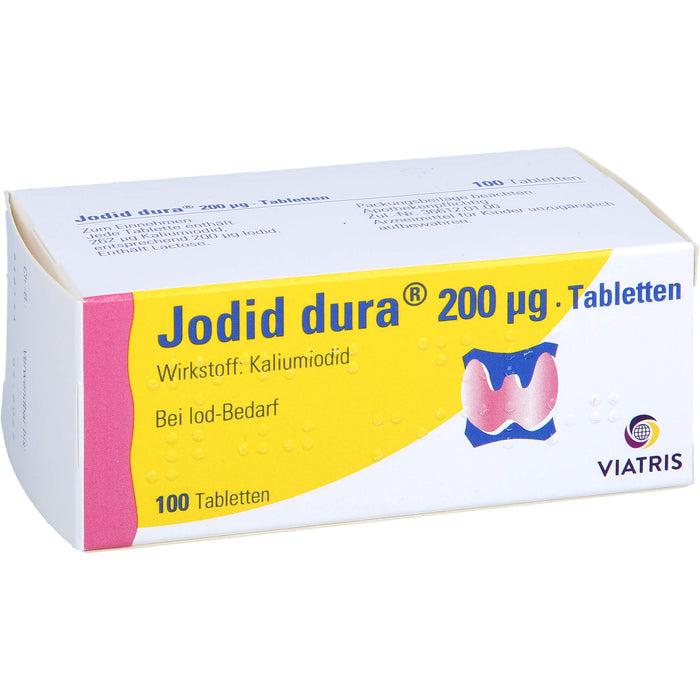 Jodid dura 200 µg, Tabletten, 100 St. Tabletten