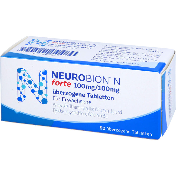 Neurobion N forte Tabletten gegen neurologische Systemerkrankungen, 50 St. Tabletten