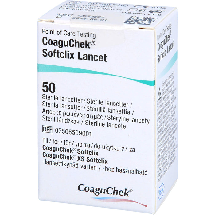 CoaguChek Softclix Lancet, 50 St LAN