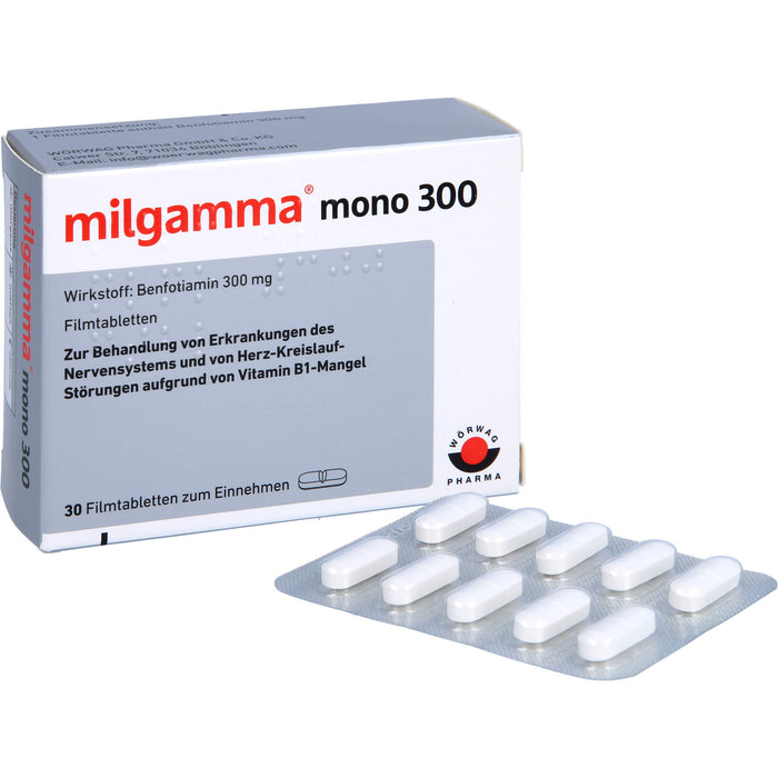 milgamma mono 300 Filmtabletten, 30 pcs. Tablets