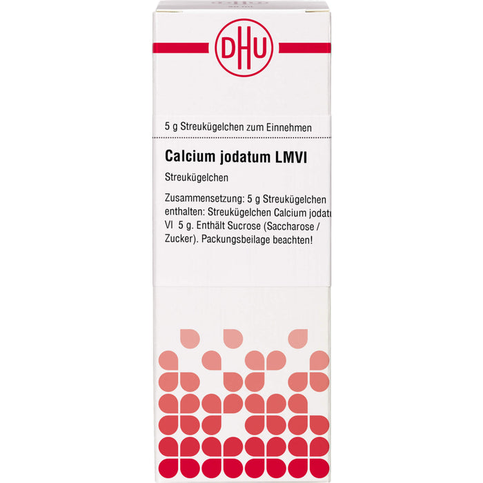 DHU Calcium jodatum LM VI Streukügelchen, 5 g Globules