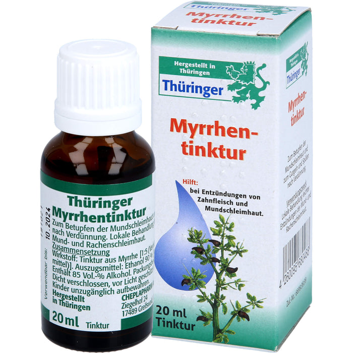 THUERINGER MYRRHENTINKTUR, 20 ml Lösung