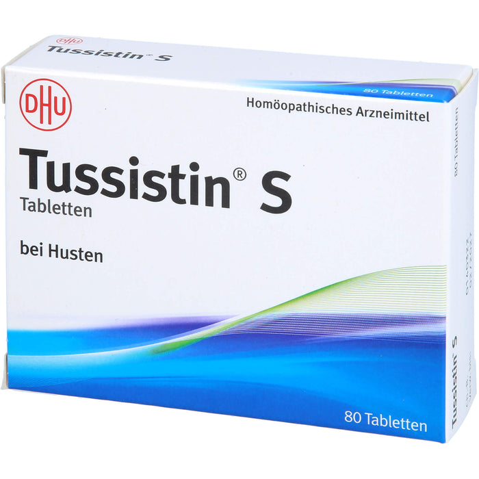 Tussistin S Tabletten, 80 St. Tabletten