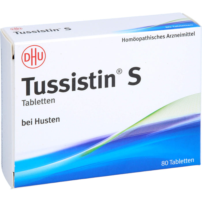 DHU Tussistin S Tabletten, 80 pc Tablettes