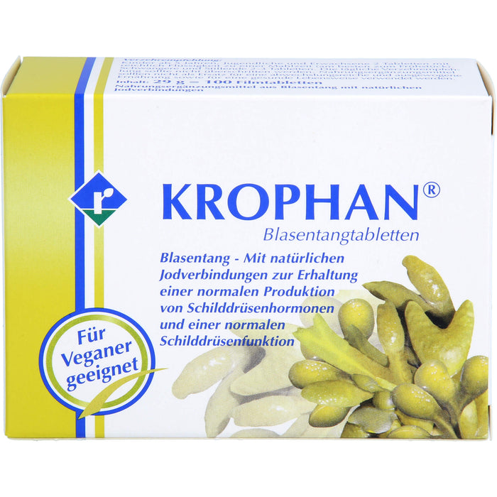 KROPHAN Blasentangtabletten, 100 pcs. Tablets