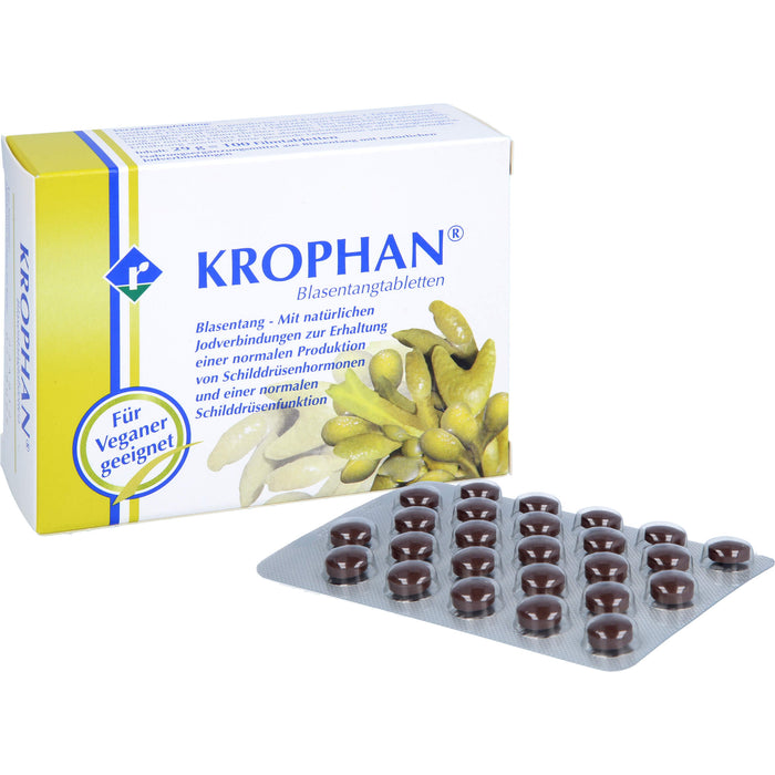 KROPHAN Blasentangtabletten, 100 St. Tabletten