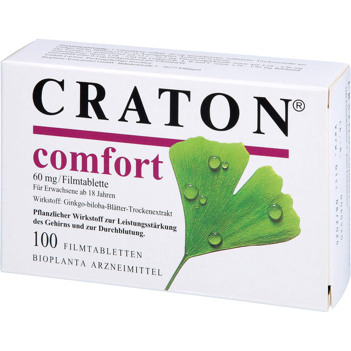 Craton comfort 60 mg Filmtabletten, 100 pc Tablettes