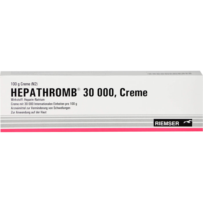 Hepathromb 30 000, Creme, 100 g Cream