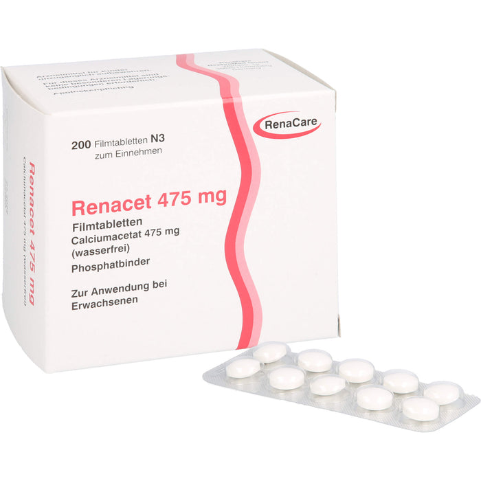 Renacet 475 mg Filmtabletten, 200 St FTA