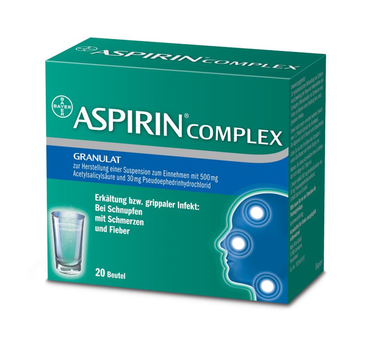 ASPIRIN Complex Granulat, 20 pc Sachets