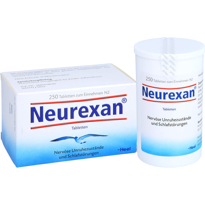 Neurexan Tabletten bei nervösen Unruhezuständen und Schlafstörungen, 250 St. Tabletten