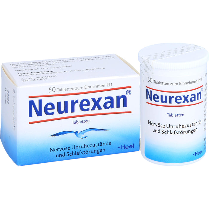 Neurexan Tabletten bei nervösen Unruhezuständen und Schlafstörungen, 50 pcs. Tablets