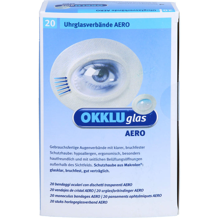 OKKLUGlas-AERO Uhrglasverband, 20 St VER