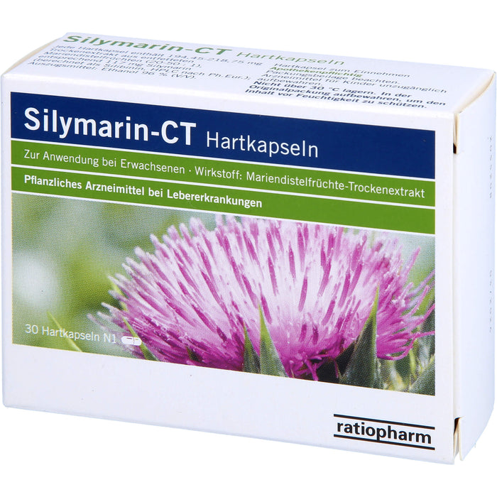 Silymarin-CT Hartkapseln, 30 St HKP