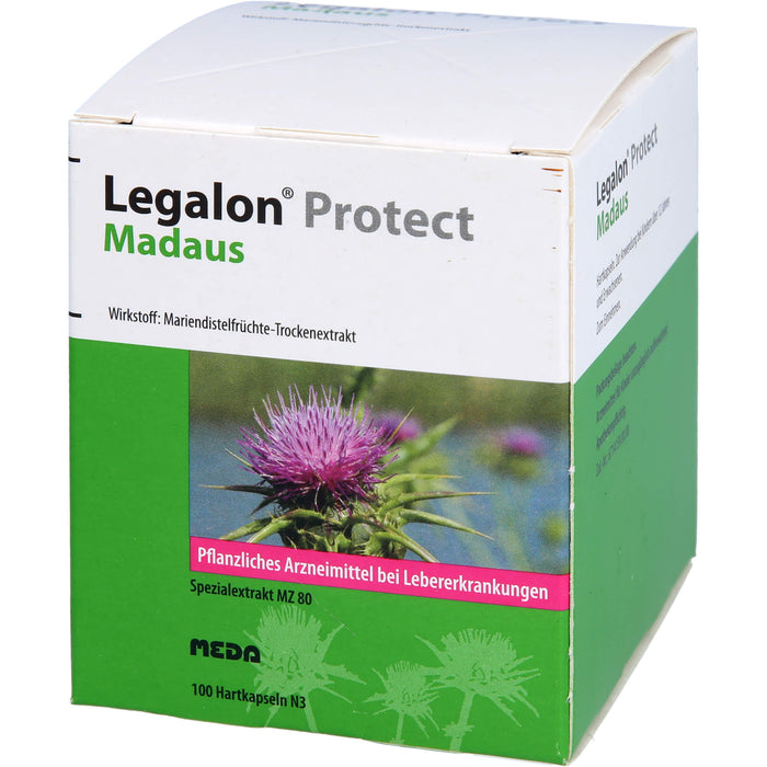 Legalon Protect Madaus Kapseln bei Lebererkrankungen, 100 pc Capsules