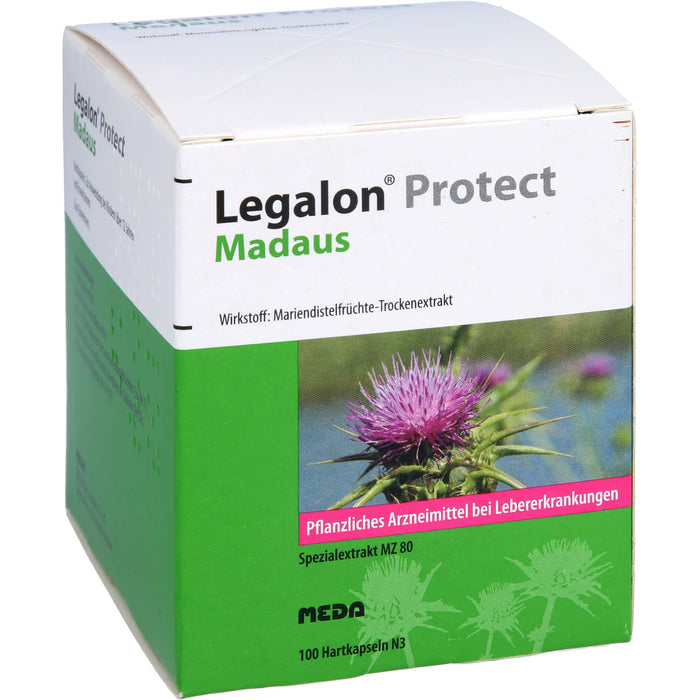 Legalon Protect Madaus Kapseln bei Lebererkrankungen, 100 pc Capsules