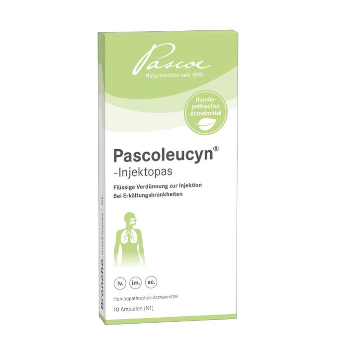 Pascoleucyn-Injektopas Ampullen bei Erkältungskrankheiten, 10 pc Ampoules