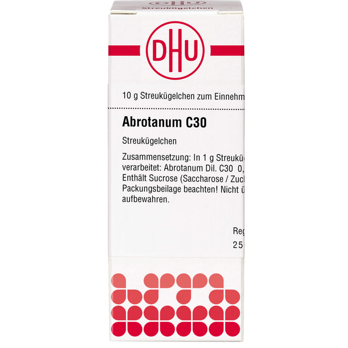 DHU Abrotanum C30 Streukügelchen, 10 g Globuli