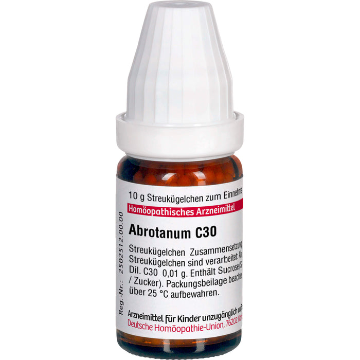 DHU Abrotanum C30 Streukügelchen, 10 g Globuli